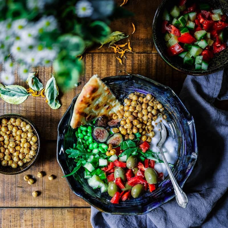 Photo of a legume salad